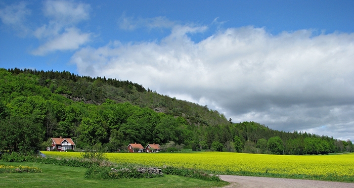 Der Omberg liegt nördlich von Ödeshög