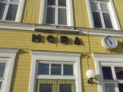 Der Bahnhof von Mora - <br />Leider geht`s wieder zurück nach Stockholm